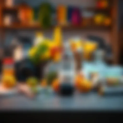 Items looking bright and clean, free from yellowing, arranged neatly on a table