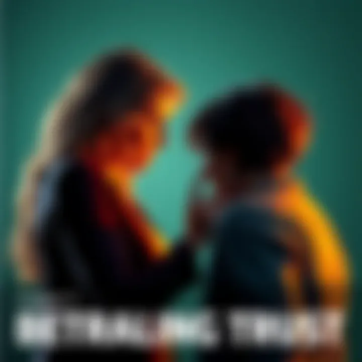 A woman confronts her friend in a tense moment, revealing the betrayal involving her husband.
