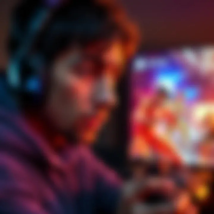 A gamer looks confused and frustrated while checking the PlayStation Store on their console, depicting issues with delayed purchases.