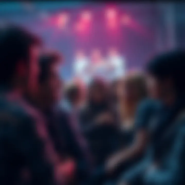 A group of fans expressing disappointment over unfulfilled relationships in PT2, showing emotions of sadness and frustration at a gathering.