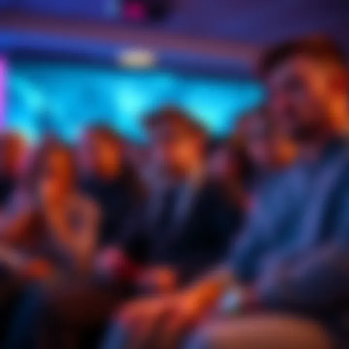 A group of fans showing disappointment while watching the latest episode, discussing the portrayal of characters.