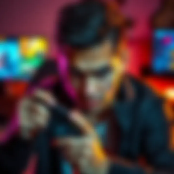 A gamer looks frustrated while holding a video game controller, reflecting disappointment in auto combos during gameplay.