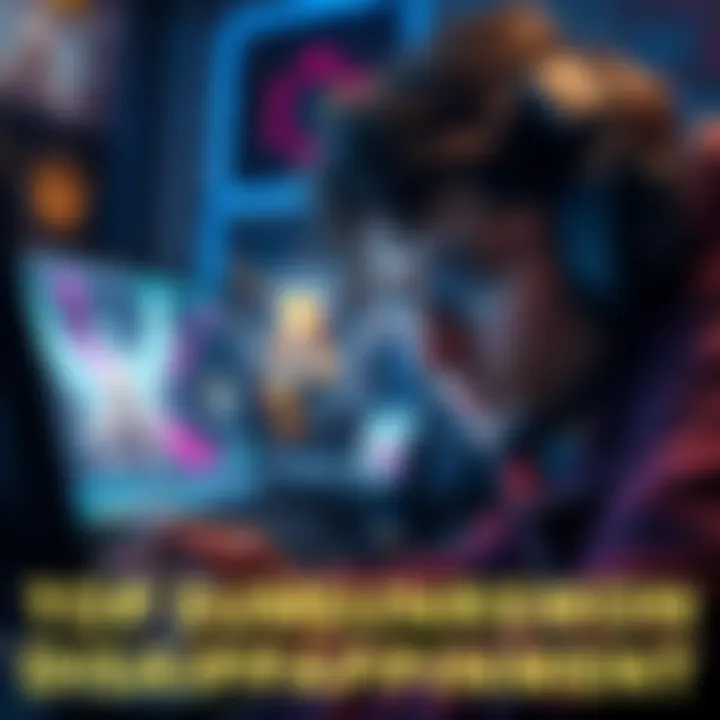 A gamer showing disappointment while looking at a gaming screen, highlighting summon animations that fell short of expectations.