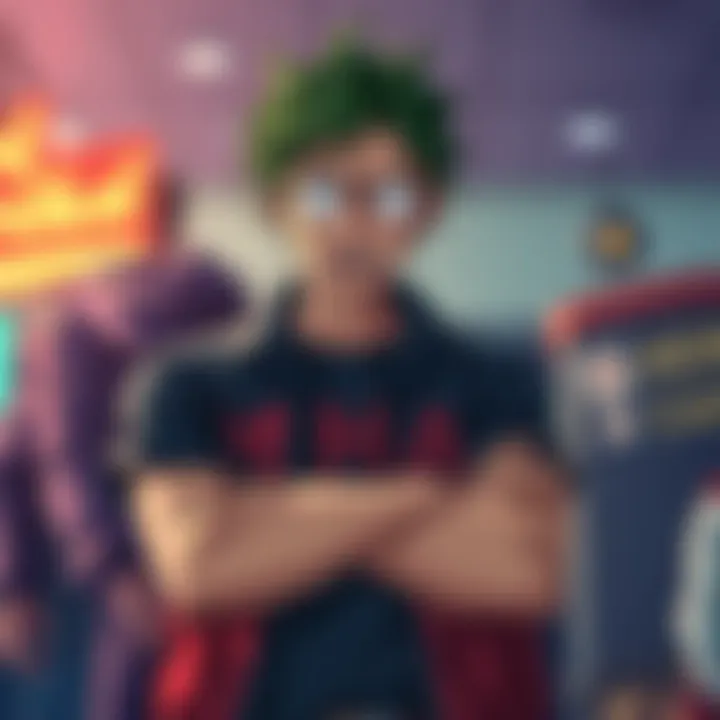 A My Hero Academia fan looks upset while discussing Mineta's character, showing disappointment with arms crossed and a frustrated expression