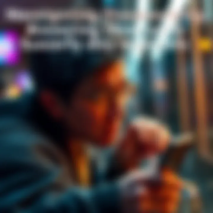 A person looking stressed while dealing with a minor everyday problem, like a spilled drink or broken phone.