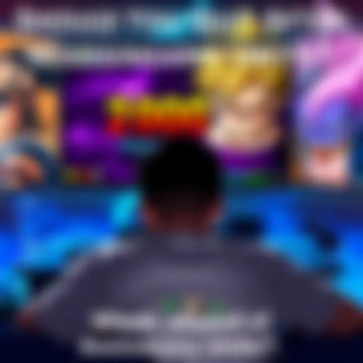 A player sits in front of a game screen looking disappointed, with 2000 stones shown on the screen and images of Majin Vegeta and Goku in the background