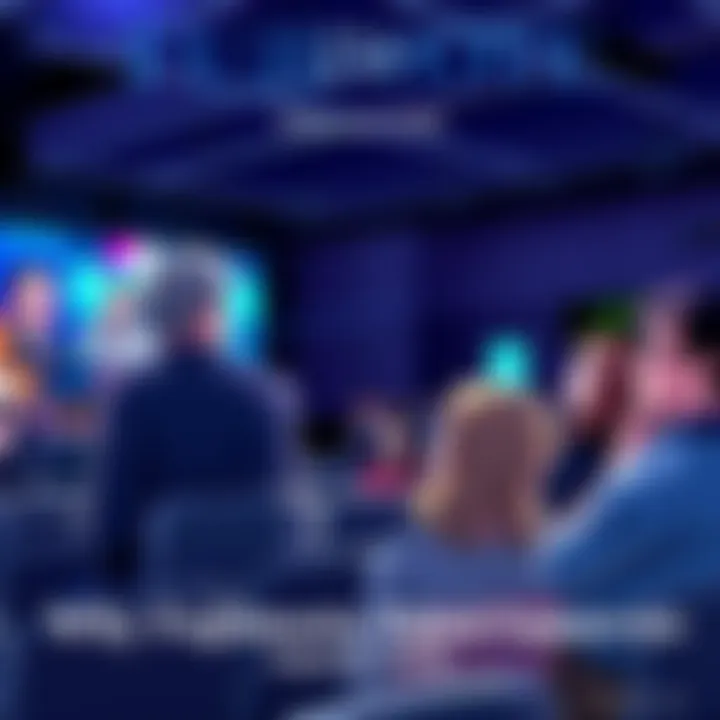 Fujimoto Discusses Shift from Fanservice Fujimoto speaking at an event about his choice to reduce fanservice in his works, with a focused audience listening attentively.