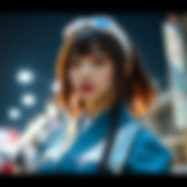 A person dressed as Fujimoto's Fumiko, showcasing a simple cosplay style that resembles Fishman Island Nami from One Piece.