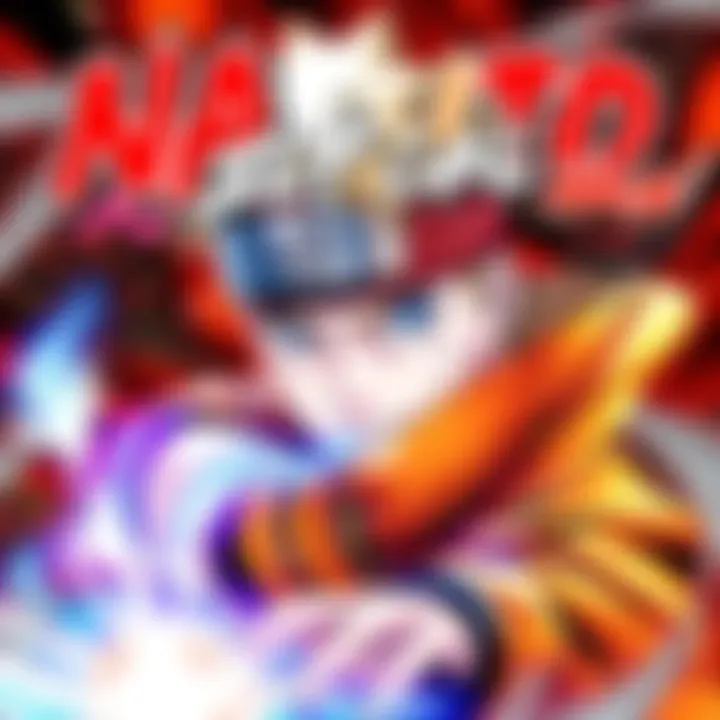 Full-color edition of Naruto showcasing its vibrant illustrations and characters