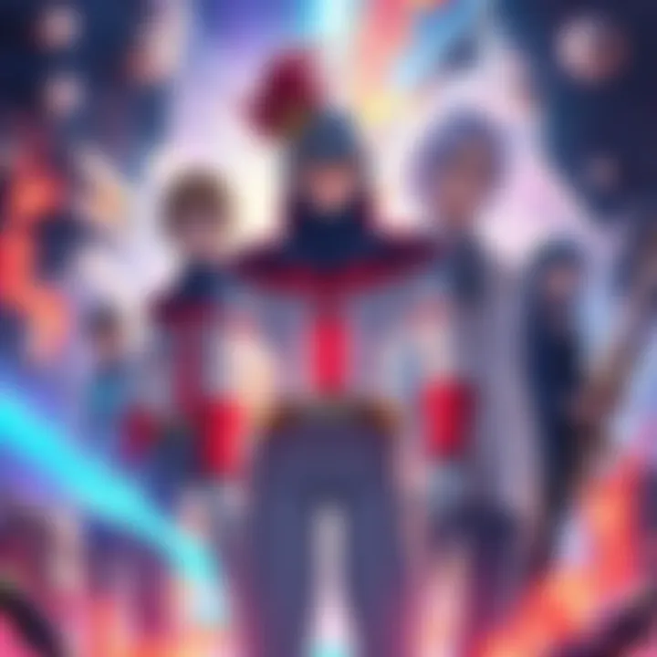 A vibrant artwork depicting characters and themes from Fullmetal Alchemist, showcasing creativity influenced by the anime.