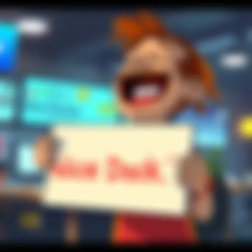 A humorous meme inspired by the phrase 'Nice Cock' featuring a cartoon character laughing and holding a sign with the phrase.