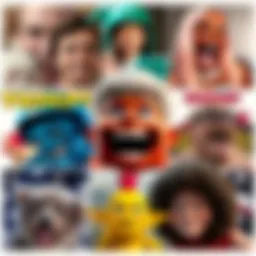 A collage of popular agenda piece memes from 2025, featuring humorous images and captions that reflect current online trends.