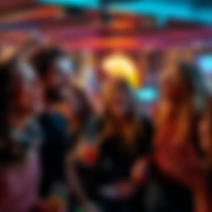 A group of friends laughing together at a humorous event, showcasing their joy and the fun in everyday life