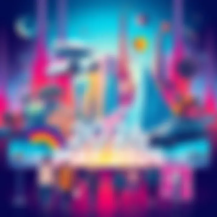 Future Events May 2026 A vibrant illustration showing various trends and events symbolizing May 2026, including technology advancements, environmental changes, and social gatherings.