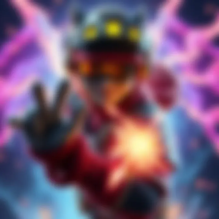 A game character showing enhanced abilities with bright effects around them, symbolizing recent buffs in gameplay.