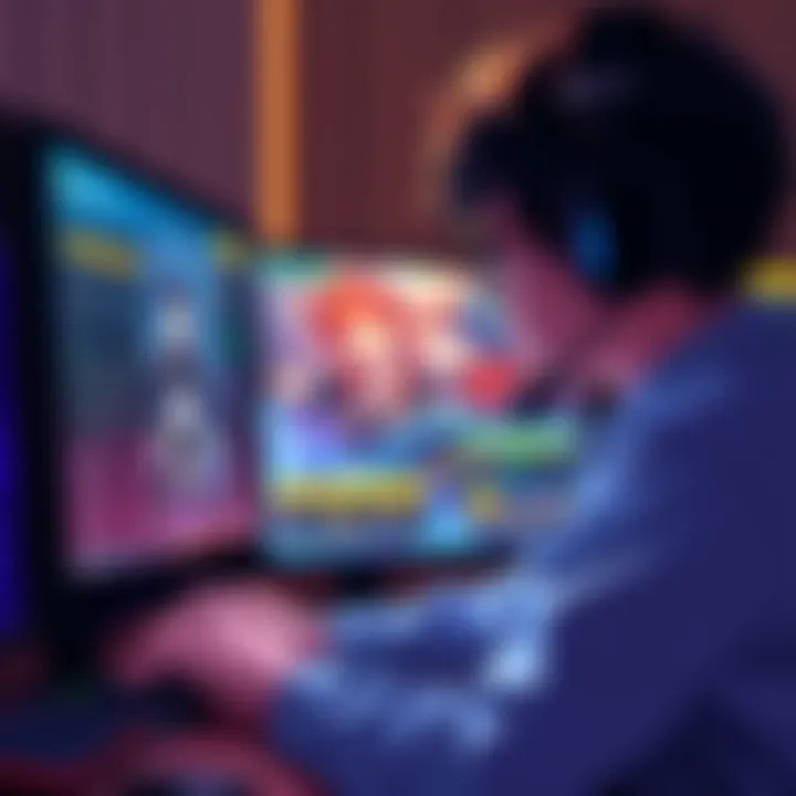 A game developer reviews character stats on a computer screen, focused on adjusting the character Sukuna's abilities and techniques.
