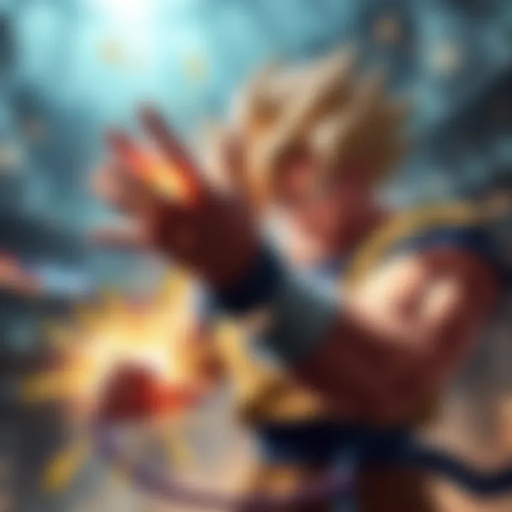 Gamer with 98% damage reduction A gamer showcasing a character enduring a huge hit with 98% damage reduction during a battle against AGL Goten and Trunks, highlighting damage mechanics in gameplay.