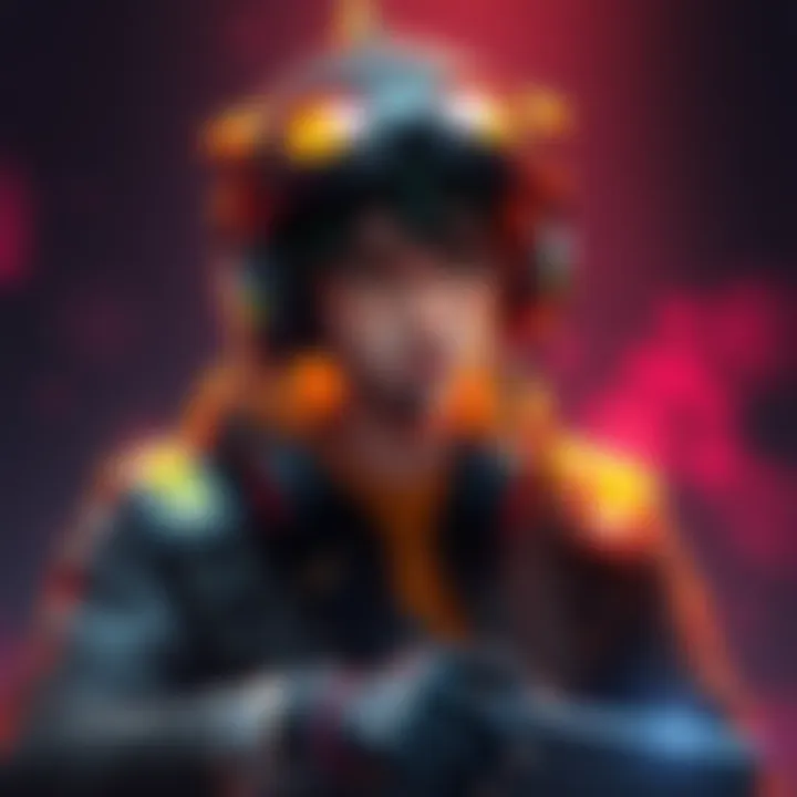 A gamer wearing stylish and powerful gear inspired by Goku Black, showcasing the desire for high-level equipment in gaming.