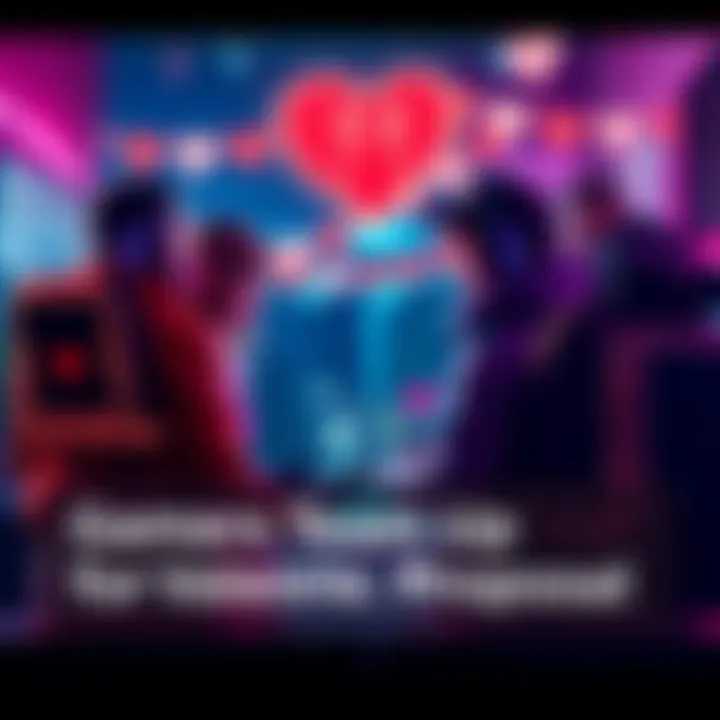 A group of gamers play Helldivers, discussing Valentine proposals and forming connections ahead of the holiday.