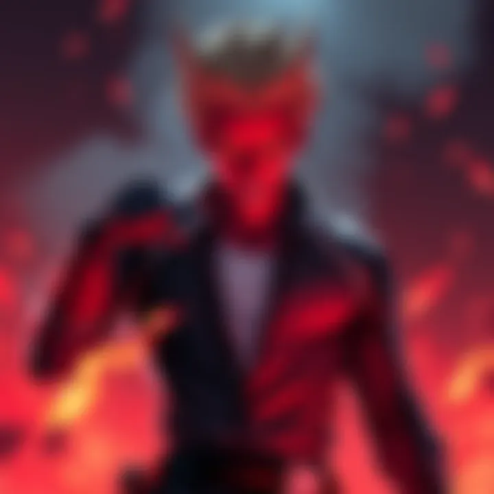 Garou striking a powerful pose with intense expression during a key scene from Season 3