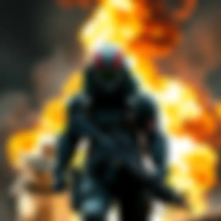 Gear 5 character showcasing immense power and endurance in a dramatic combat scene lasting three days