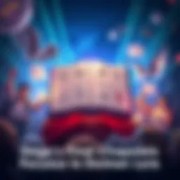 Gege's Final Chapters Focus on Domain Lore A visual representation of Gege's storytelling shift, showing a book with simple illustrations of domain lore, surrounded by excited fans discussing the changes.