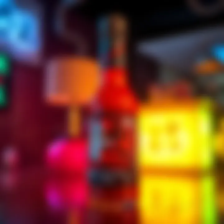 A vibrant bottle of Ghost in the Shell Hot Sauce with a colorful label featuring anime-inspired graphics