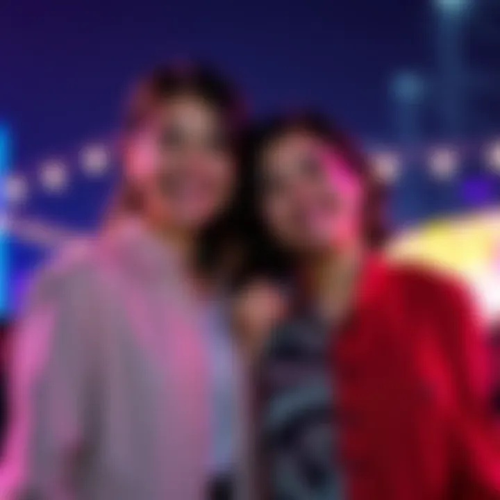 Gigi Murin and Cecilia Immergreen smiling together while celebrating their cover of Naimononedari reaching 1 million views