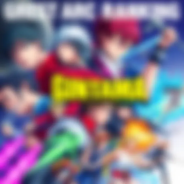 Gintama Arc Ranking Colorful collage of key moments from Gintama arcs showcasing characters and action scenes