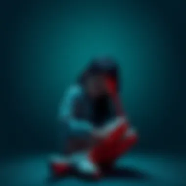 A girl sitting alone, looking downcast and contemplating her struggles.