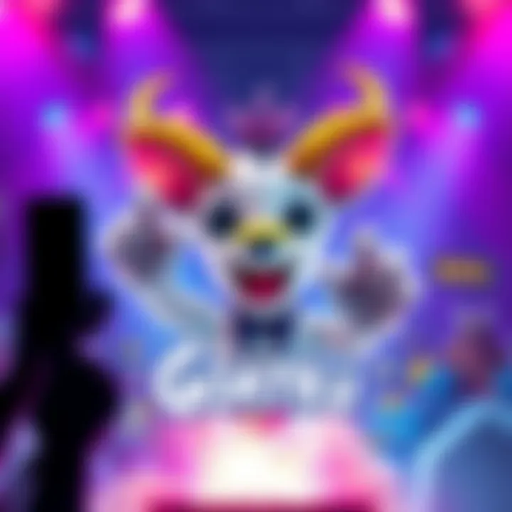 A colorful graphic representing the return of Goatku, featuring a vibrant logo and fan excitement