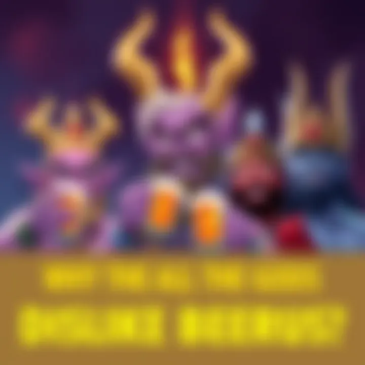 Cartoon gods expressing dislike for Beerus while holding beer mugs
