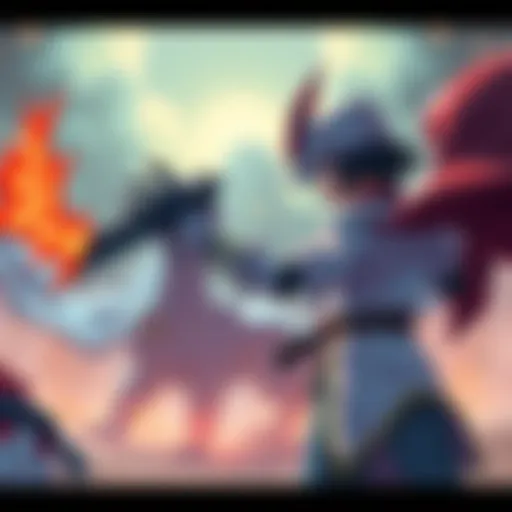 Gojo stands ready to fight against Ash Ketchum, who commands his Pokémon in an epic showdown.