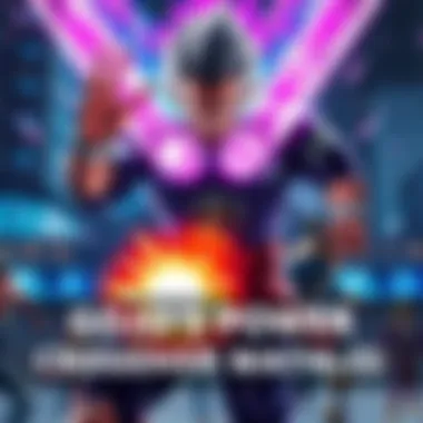 Gojo using his powers in battle Gojo unleashing his Infinity and Unlimited Void abilities against opponents in a fierce crossover match
