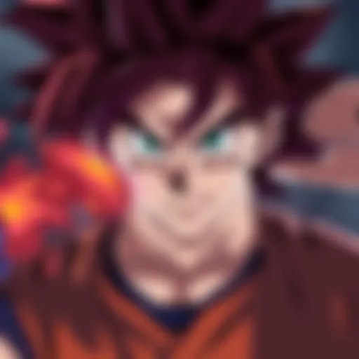 Goku stands with a troubled expression, hinting at potential infidelity and relationship tension.