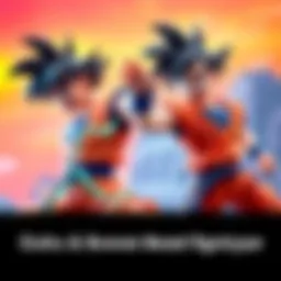 A detailed prototype of Goku and Gohan Beast figurines showcasing their dynamic poses and expressions, highlighting the father-son bond from the series.