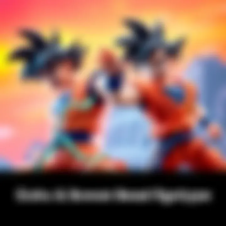 Goku and Gohan Beast Figurine Prototype A detailed prototype of Goku and Gohan Beast figurines showcasing their dynamic poses and expressions, highlighting the father-son bond from the series.