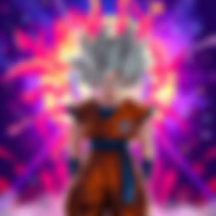 Goku stands in front of a colorful backdrop, inviting fans to apply for unique job roles in the Dragon Ball universe, showcasing excitement and enthusiasm.