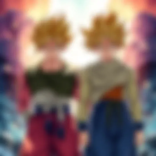 Goku and Piccolo stand side by side, smiling and ready for battle, showcasing their strong friendship.