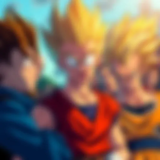 Fans react to a video misinterpreting Goku and Vegeta's thoughts on fusion, showing shocked expressions.