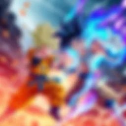 Ultra Goku and Ultra Namek Goku 2.0 in Battle Ultra Goku and Ultra Namek Goku 2.0 facing off in an intense showdown, highlighting their unique abilities and animations.