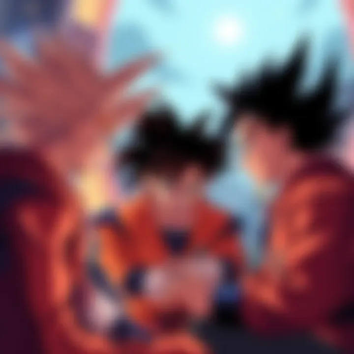 Goku and Z Fighters Discuss Next Move Goku and Z Fighters in a tense meeting, expressing confusion about their future plans
