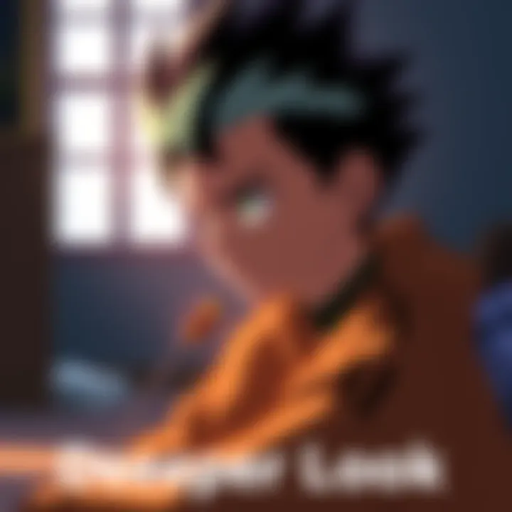 Gon speaking softly Gon is sitting with a thoughtful expression, conveying emotional depth as he tells a friend, 'It's time for you to sleep, too.'