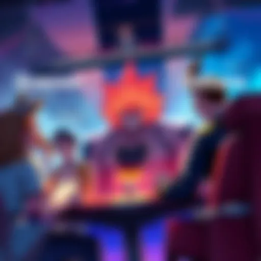 Fans discussing Yonko and Admirals with characters like Marco in the background