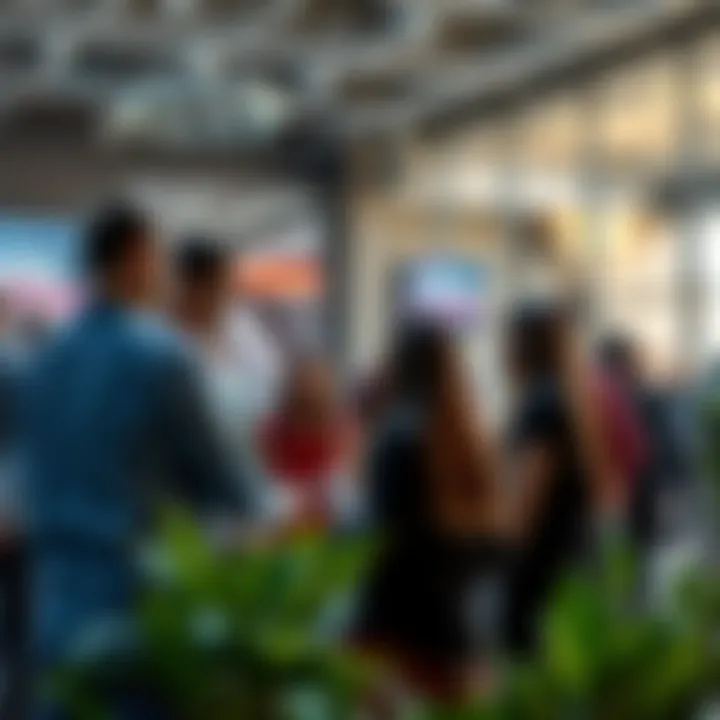 People engaging in a conversation about the cultural meaning of 'Ora' in a modern setting