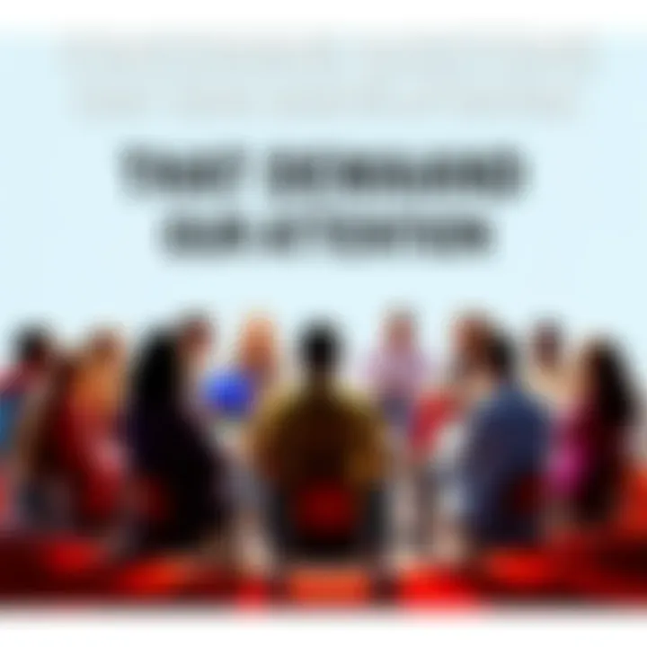 People sitting in a circle discussing important community issues