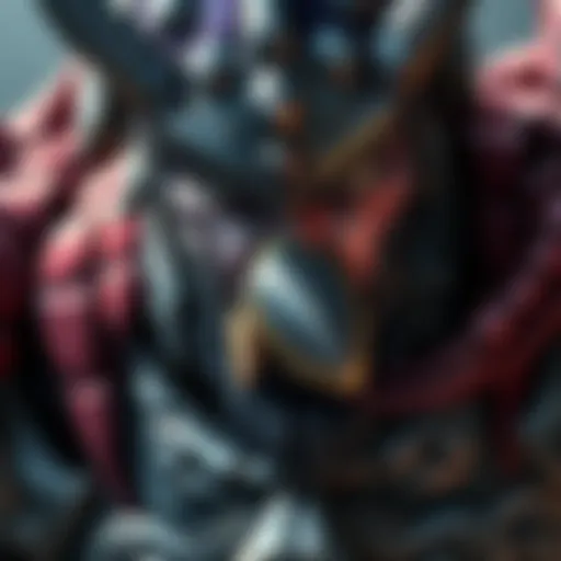 A detailed close-up of Grunbeld, showcasing his armor and fierce expression, highlighting the mix-up with Guts among fans.