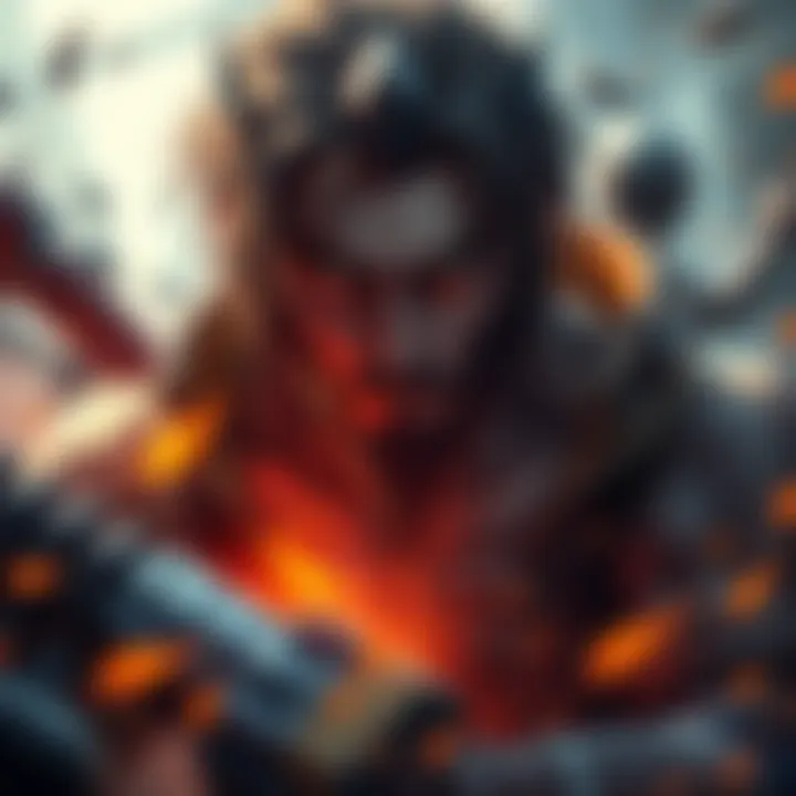 Guts stands determined, ready to confront obstacles ahead in his journey.