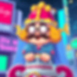 Gyro Zeppeli in Family Guy Style Art of Gyro Zeppeli designed in the Family Guy cartoon style, featuring bold colors and playful features.