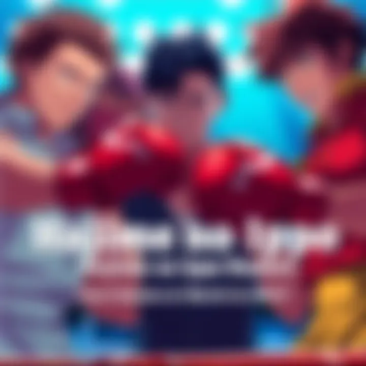 Hajime no Ippo characters with boxing gloves discussing new season possibilities